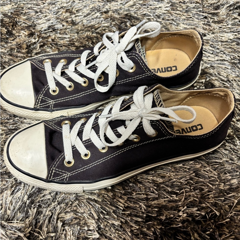 Converse Black Vintage Canvas Sneakers